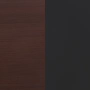 Zimmerlee 2-drawer Side Table with Shelf Rust Brown