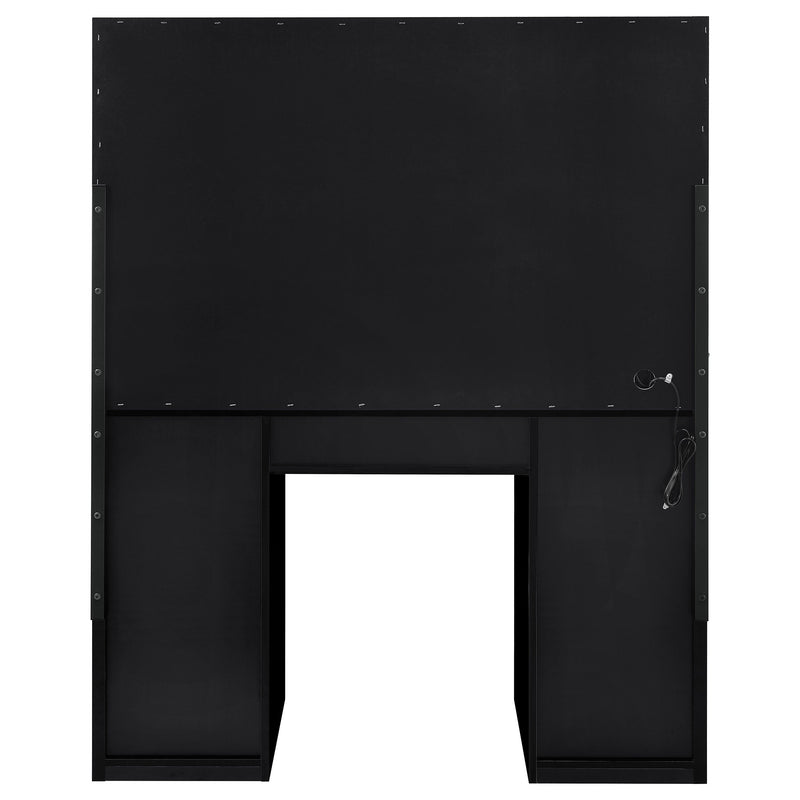 Acena 7-drawer Vanity Set with ing High Gloss