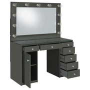 Acena 7-drawer Vanity Set with ing High Gloss