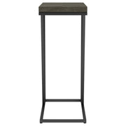 Sergio Engineered Wood C-Shaped Sofa Side Table
