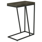 Sergio Engineered Wood C-Shaped Sofa Side Table