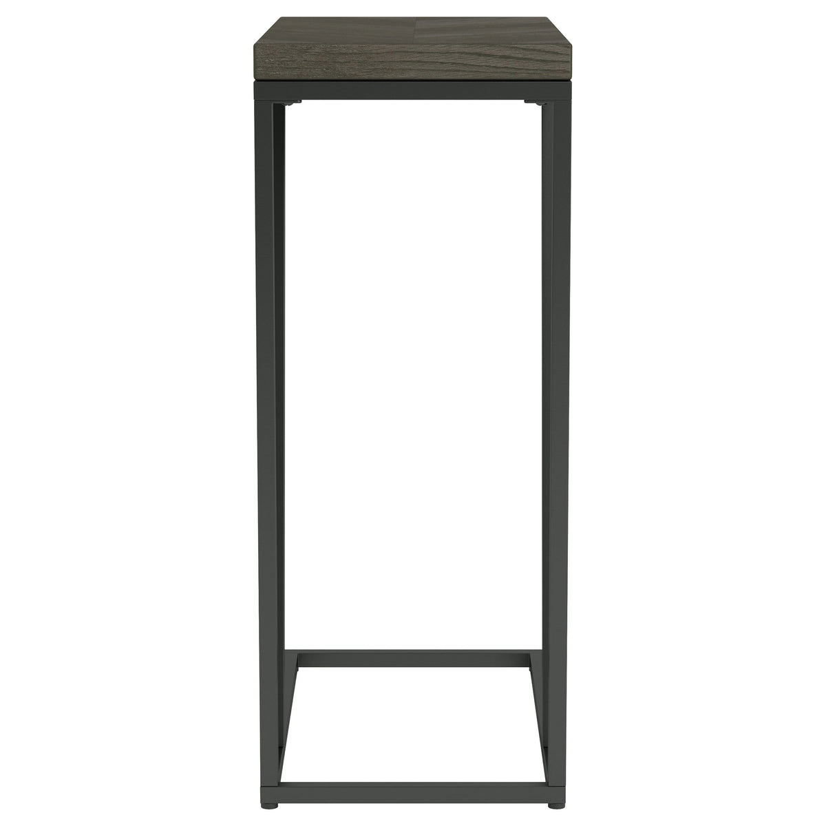 Sergio Engineered Wood C-Shaped Sofa Side Table