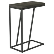 Sergio Engineered Wood C-Shaped Sofa Side Table