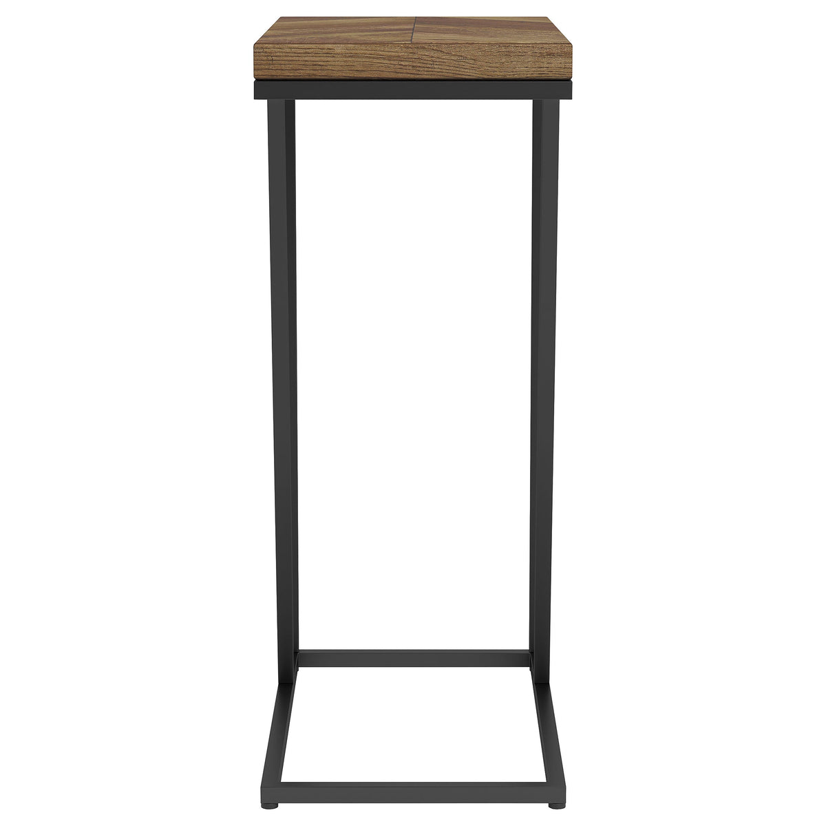 Sergio Engineered Wood C-Shaped Sofa Side Table