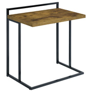 Dani Rectangular C-Shaped Sofa Side Table High Gloss