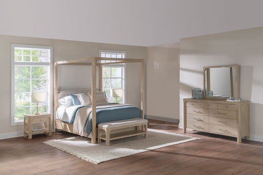 Solano 4-piece California King Bedroom Set Weathered Mango