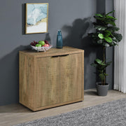 Pepita 2-door Engineered Wood Accent Cabinet Mango Brown Default Title