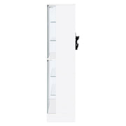 Cabra 4-door LED Curio Display Cabinet High Gloss