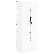 Cabra 4-door LED Curio Display Cabinet High Gloss