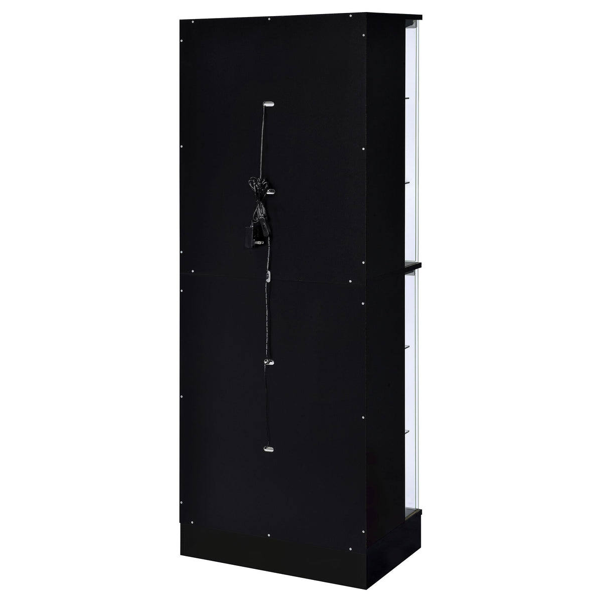 Cabra 4-door LED Curio Display Cabinet High Gloss