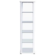Aero 5-shelf Display Curio Cabinet with LED