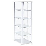 Aero 5-shelf Display Curio Cabinet with LED