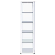 Aero 5-shelf Display Curio Cabinet with LED
