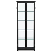 Aero 5-shelf Display Curio Cabinet with LED
