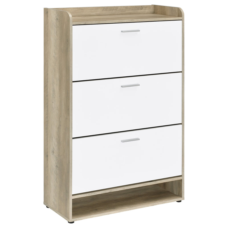 Denia 3-tier Engineered Wood Shoe Cabinet