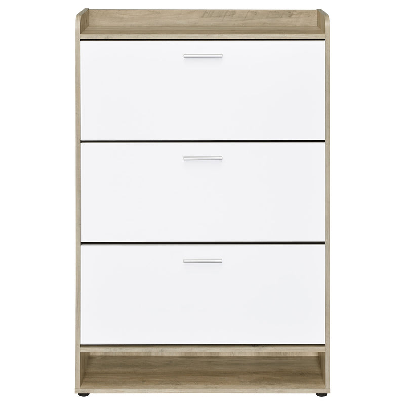 Denia 3-tier Engineered Wood Shoe Cabinet