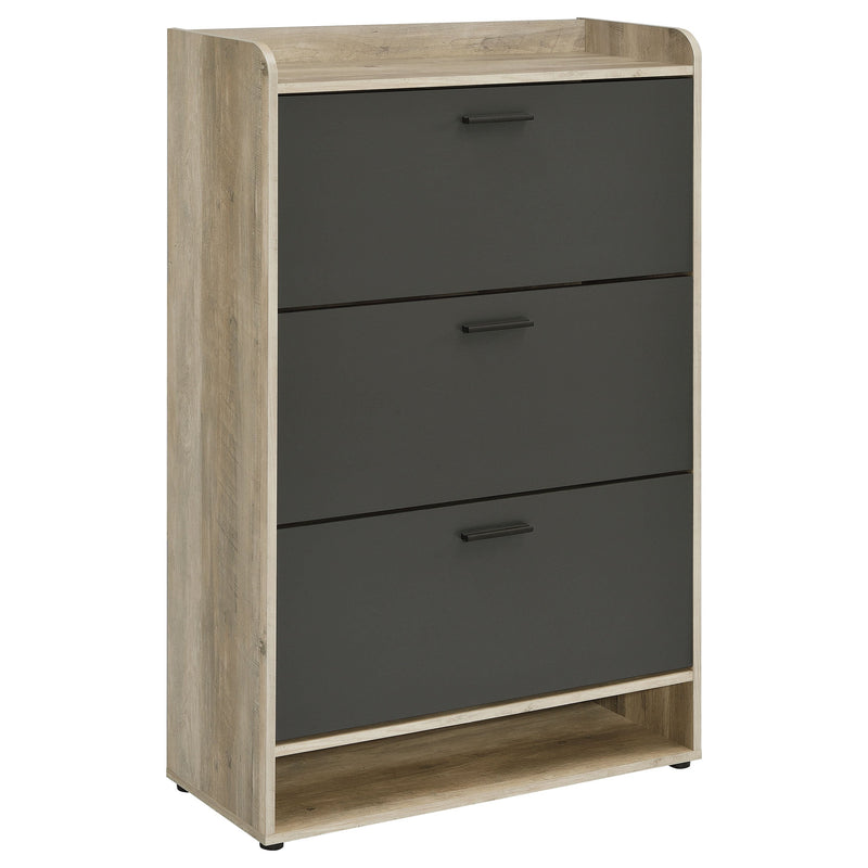 Denia 3-tier Engineered Wood Shoe Cabinet