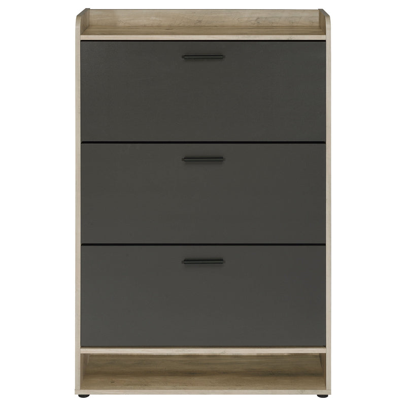 Denia 3-tier Engineered Wood Shoe Cabinet