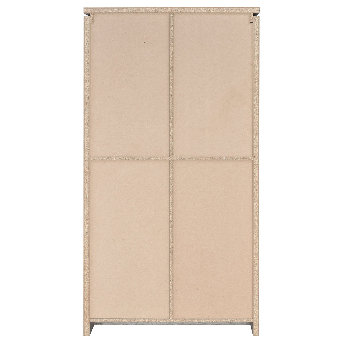 Alejo 2-door Engineered Wood Tall Cabinet Grey Driftwood