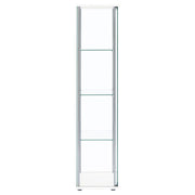 Bellatrix 4-shelf Clear Glass Curio Cabinet