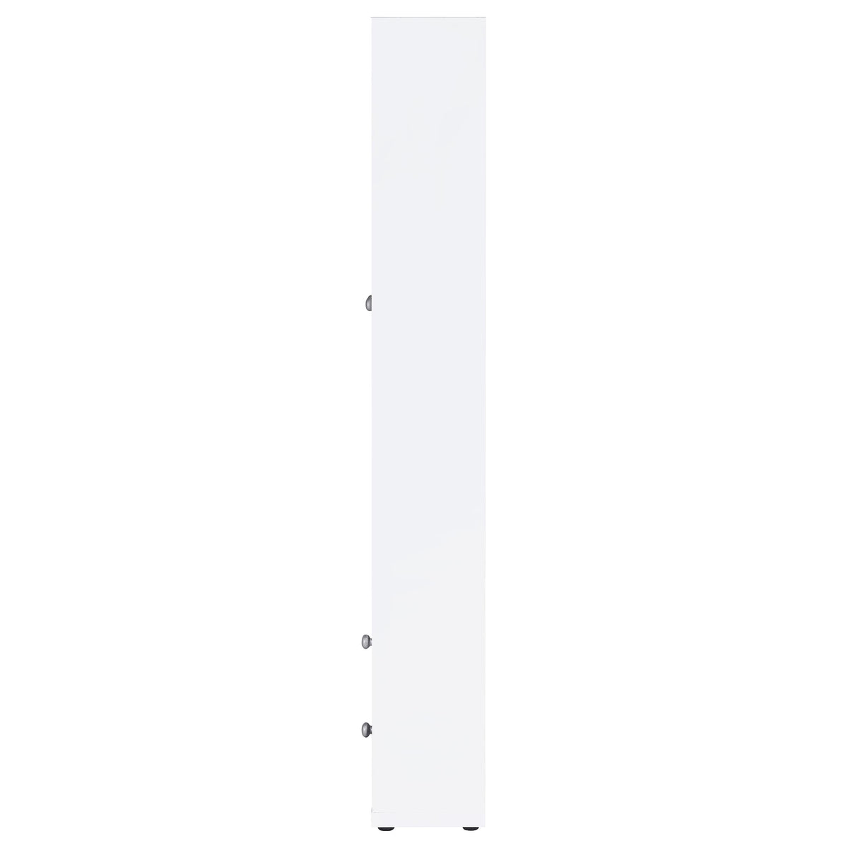 Hawthorne 4-shelf Glass Door Tall Cabinet with Drawers