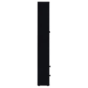 Hawthorne 4-shelf Glass Door Tall Cabinet with Drawers