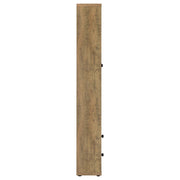 Hawthorne 4-shelf Glass Door Tall Cabinet with Drawers