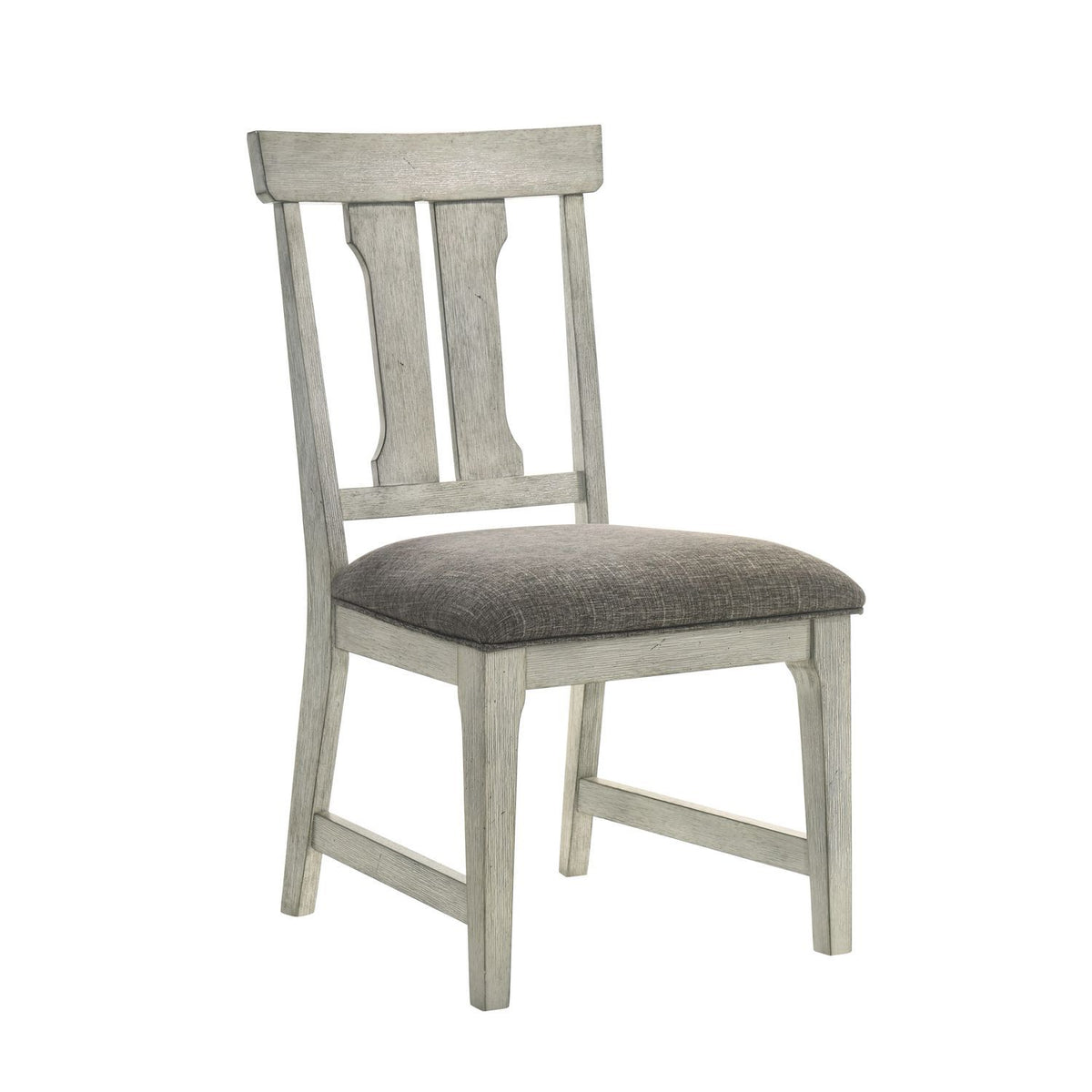 Hallendale - Splat Back Side Chair - Gravel Wash