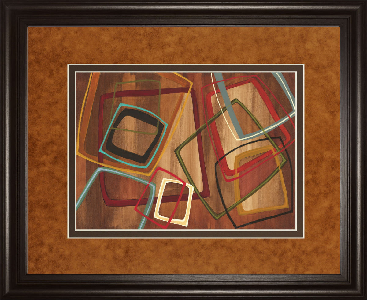 Twenty Tuesday I By Jeni Lee - Framed Print Wall Art - Light Brown