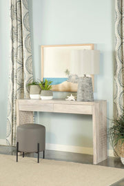 Rickman 2-drawer Wood Entryway Console Table White Washed Default Title