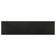 Riddell 4-door Wood Reeding Accent Cabinet Matte Black