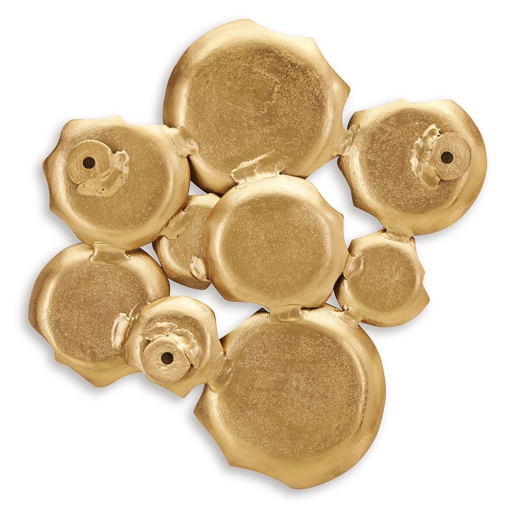 Gageton - Wall Decor - Antique Gold Finish