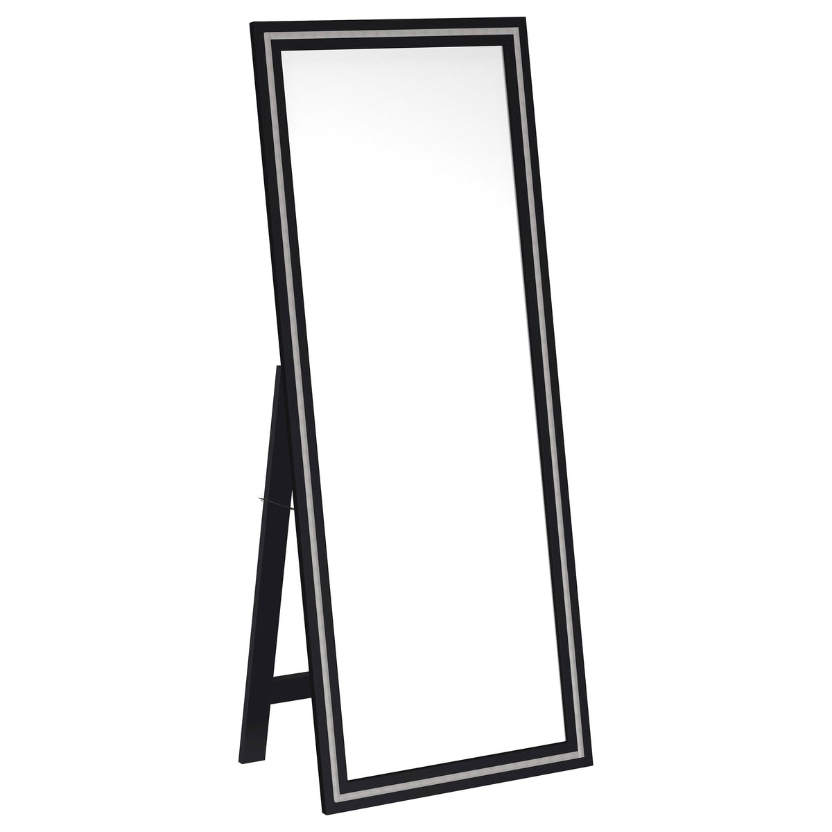 Windrose 28 x 67 Inch Tempered LED Standing Mirror