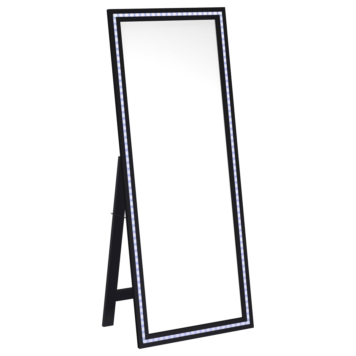 Windrose 28 x 67 Inch Tempered LED Standing Mirror