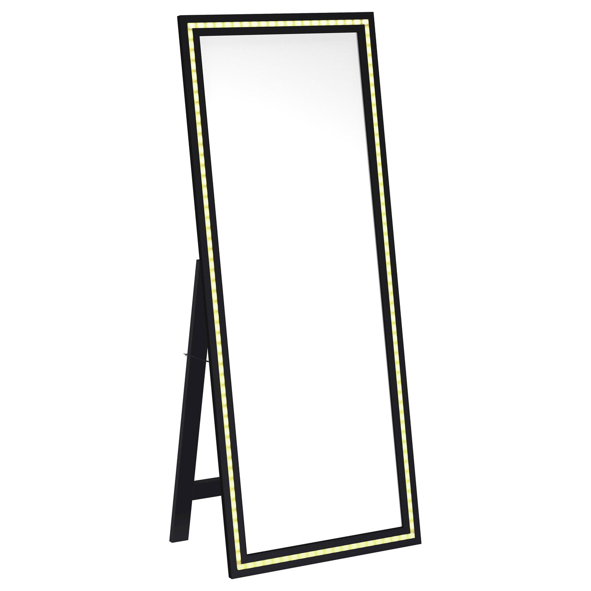 Windrose 28 x 67 Inch Tempered LED Standing Mirror