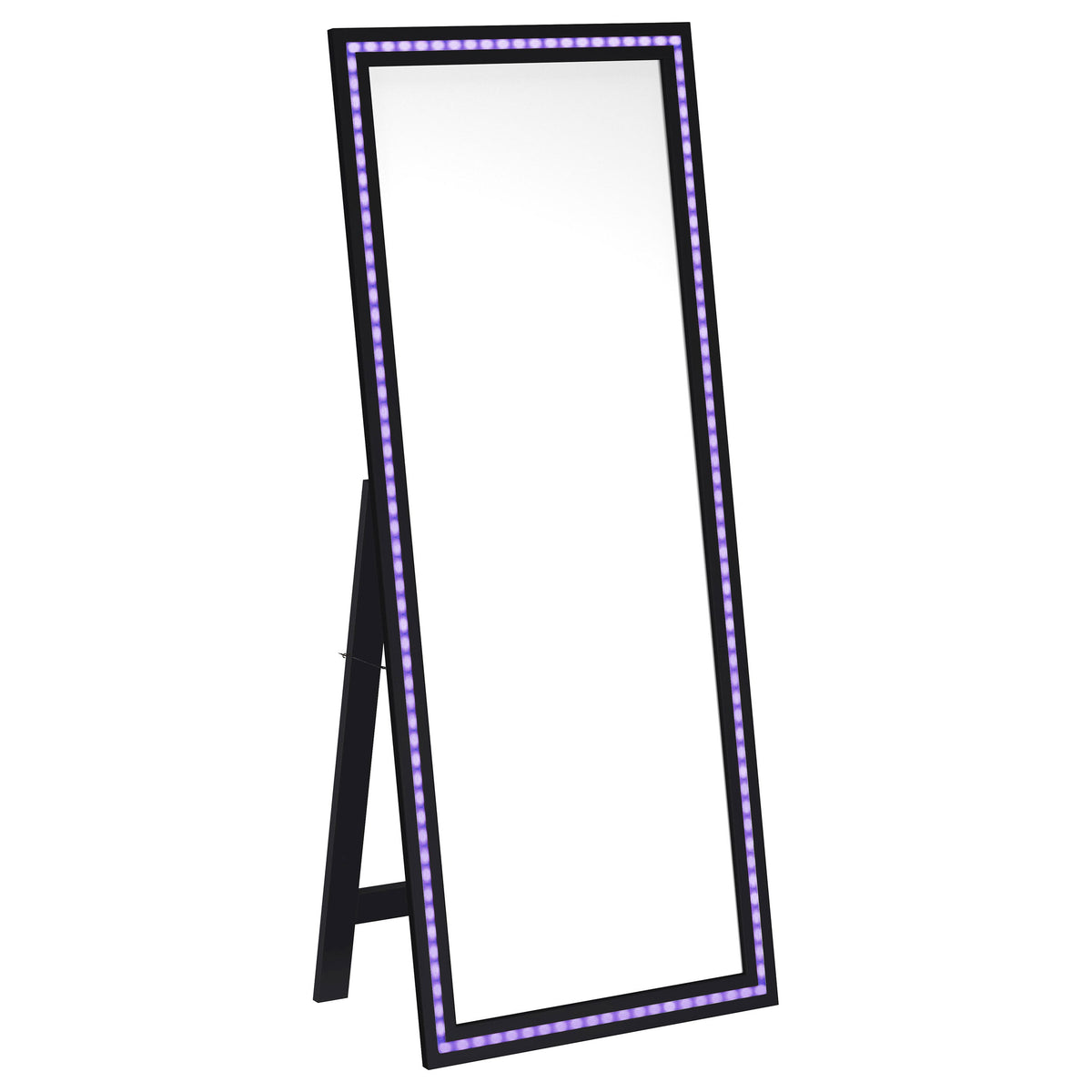 Windrose 28 x 67 Inch Tempered LED Standing Mirror