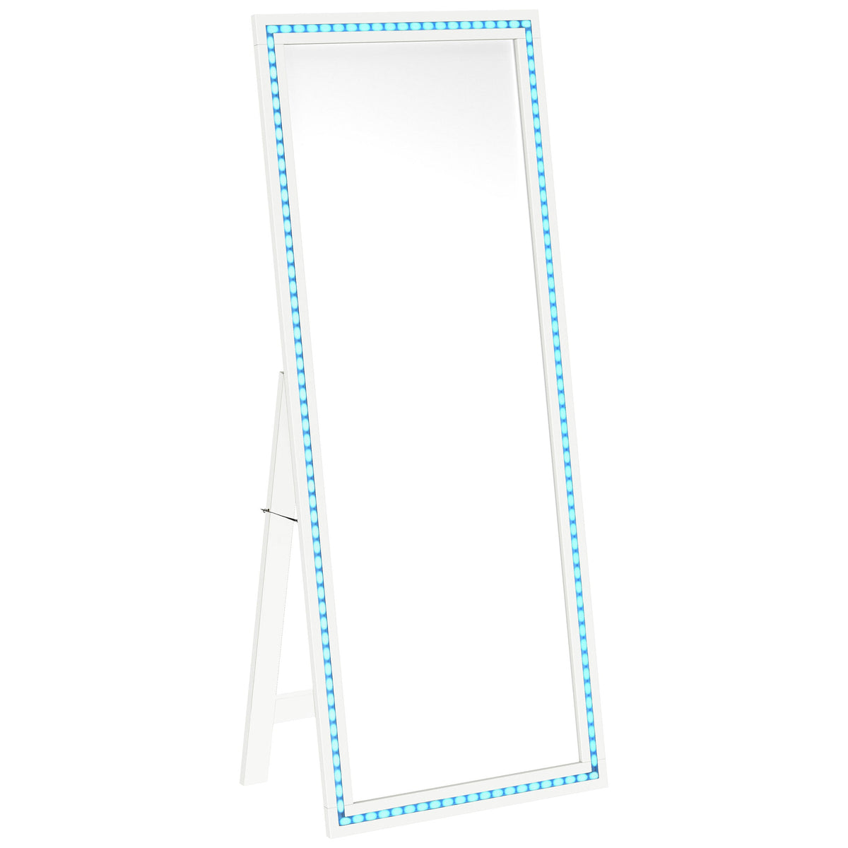 Windrose 28 x 67 Inch Tempered LED Standing Mirror