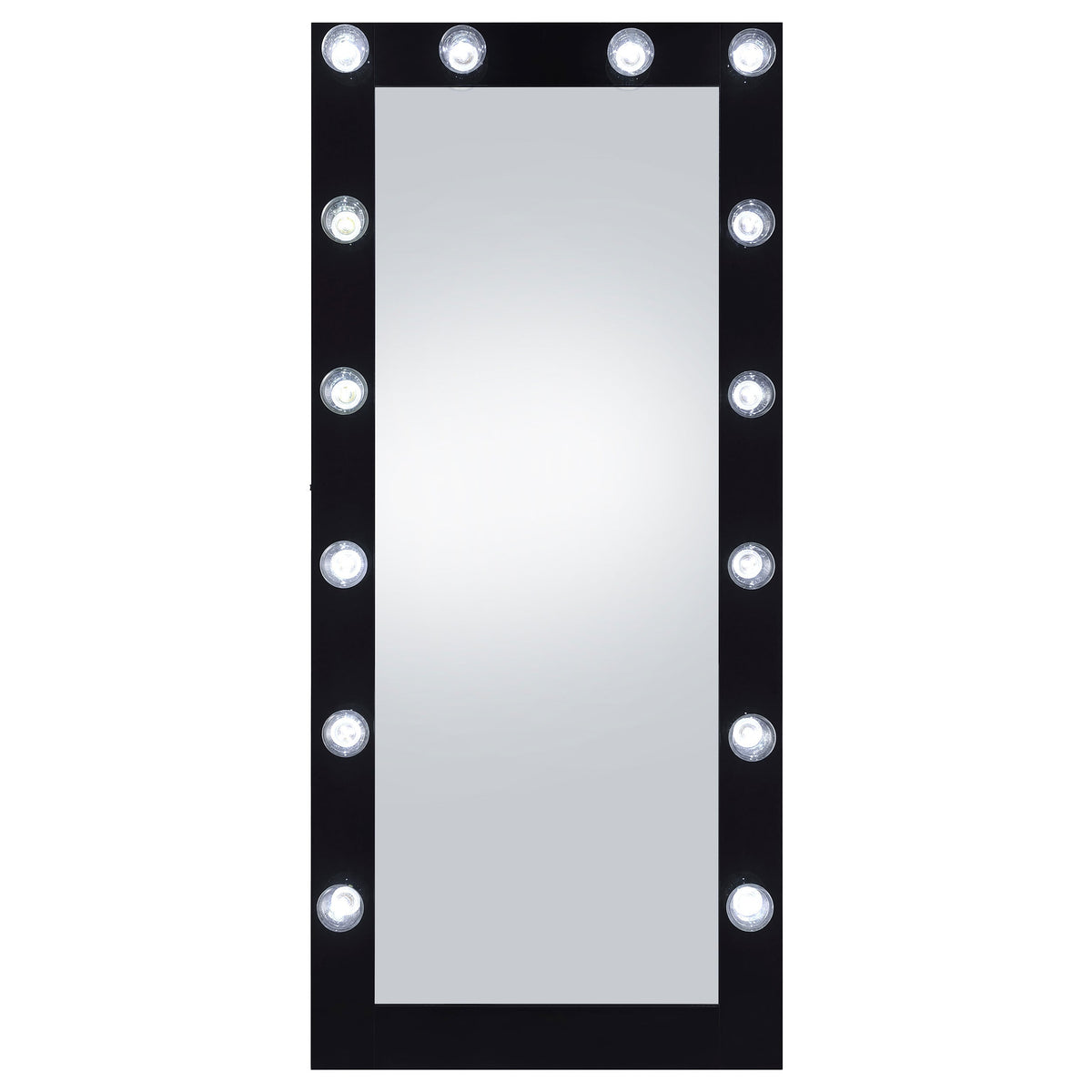 Zayan 32 x 71 Inch Floor Mirror LED ing Gloss