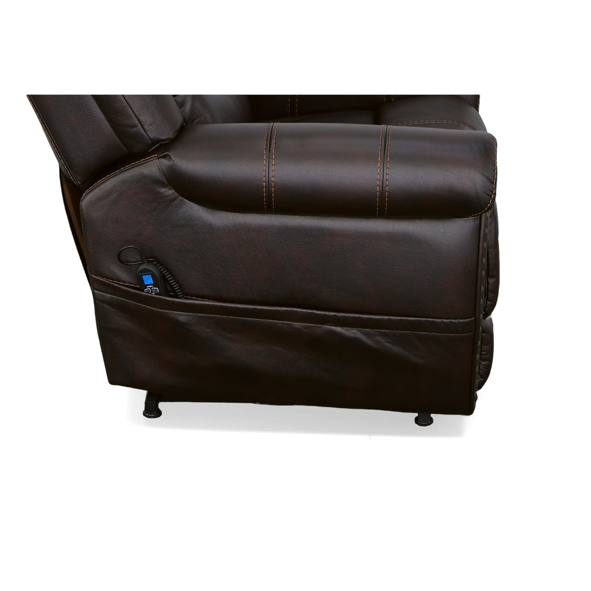 Flexsteel Oscar Power Lift Recliner with Right-Hand Control & Power Headrest