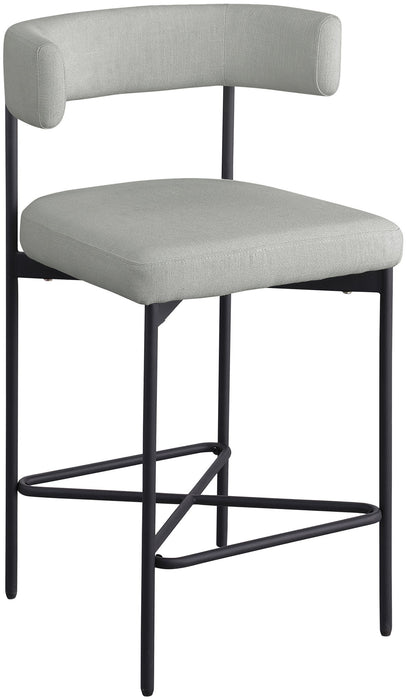 Rivage - Durable Stool With Black Frame (Set of 2)