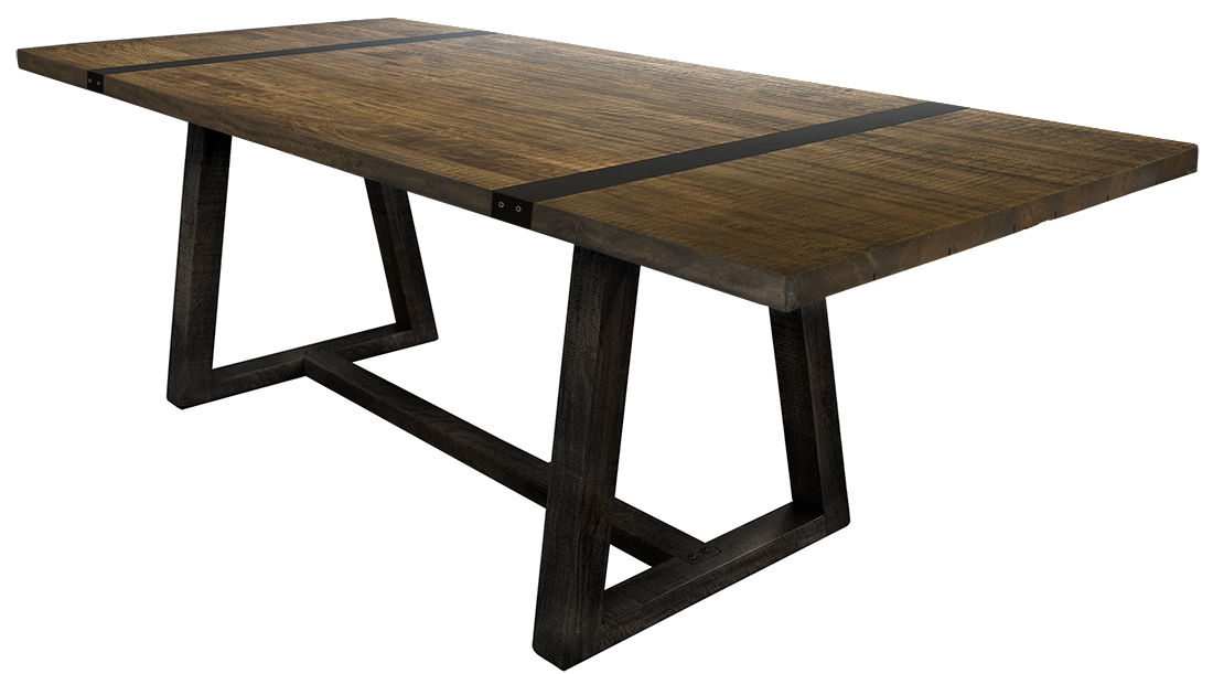 Urban Art - Dining Table - Dark Brown