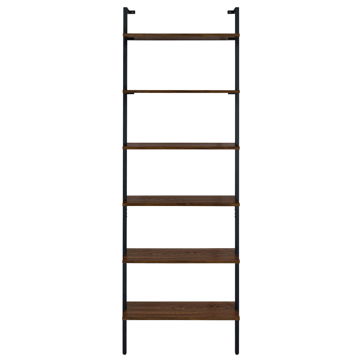 Owens 96-inch 6-shelf Wall Bookshelf Walnut