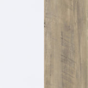 Dalton 65-inch 6-shelf Bookcase White and Distressed Pine