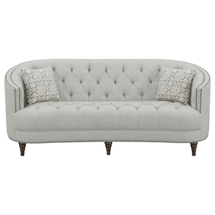 Avonlea - Upholstered Sloped Arm Sofa Set Fabric