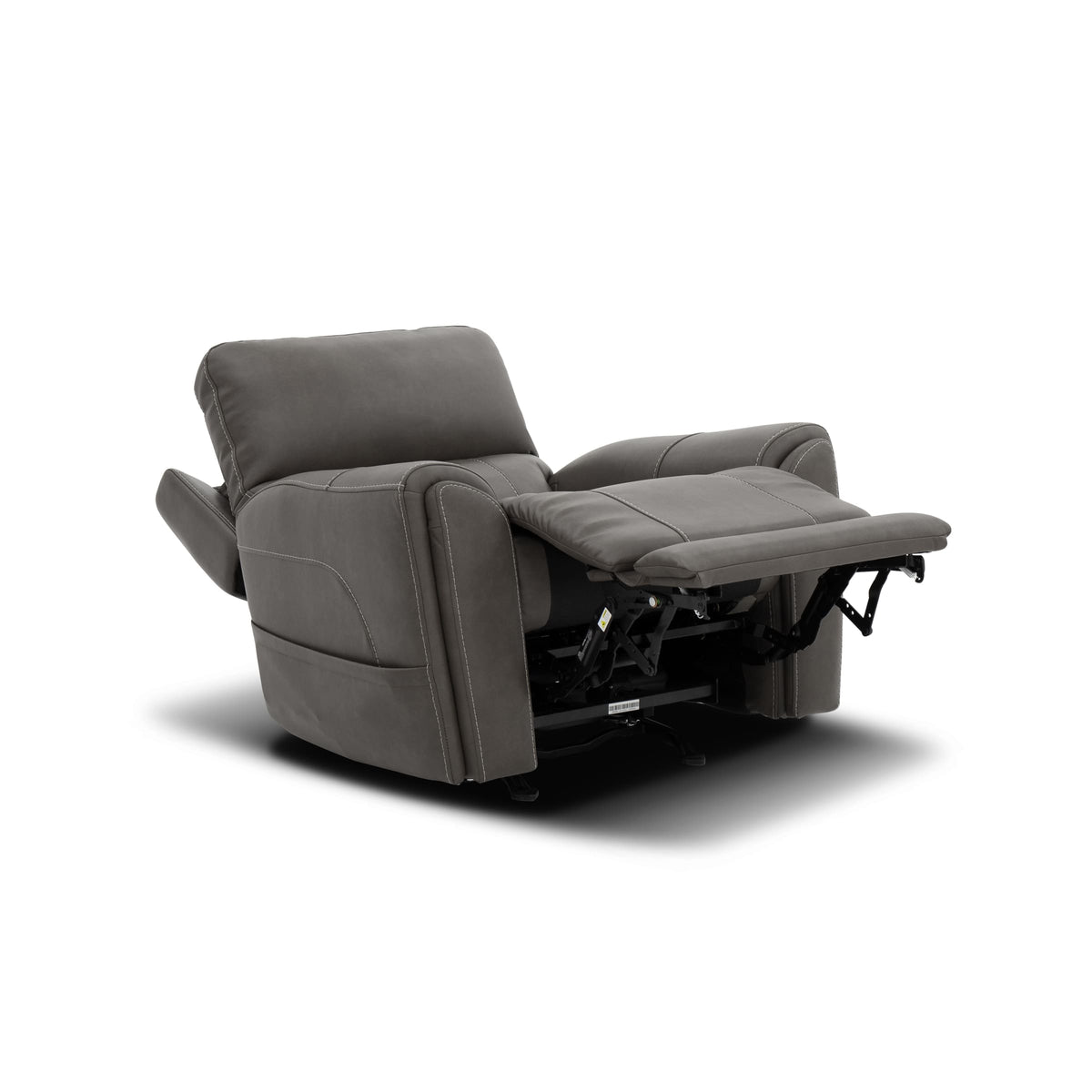 Flexsteel Carter Power Rocking Recliner with Power Headrest, Lumbar, Heat & Massage