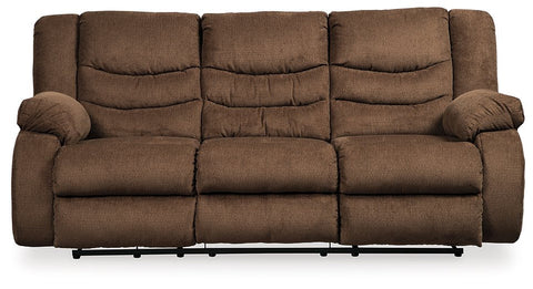 Tulen Reclining Sofa - Chocolate