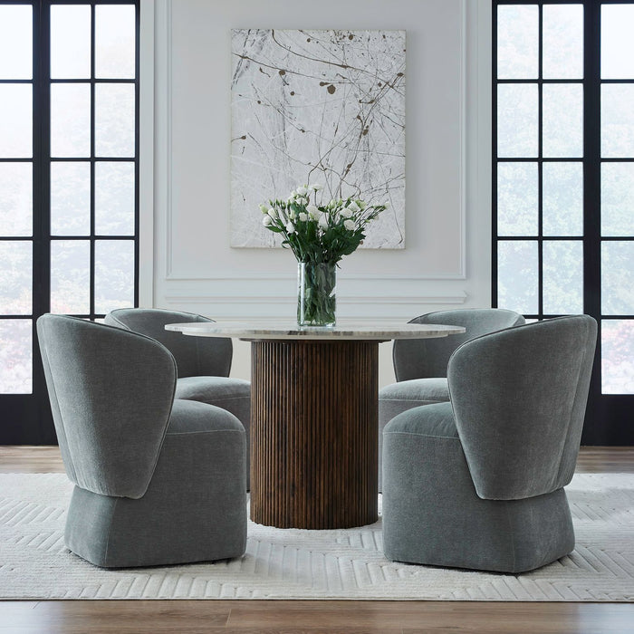 Accent Dining - Dining Chair With Casters