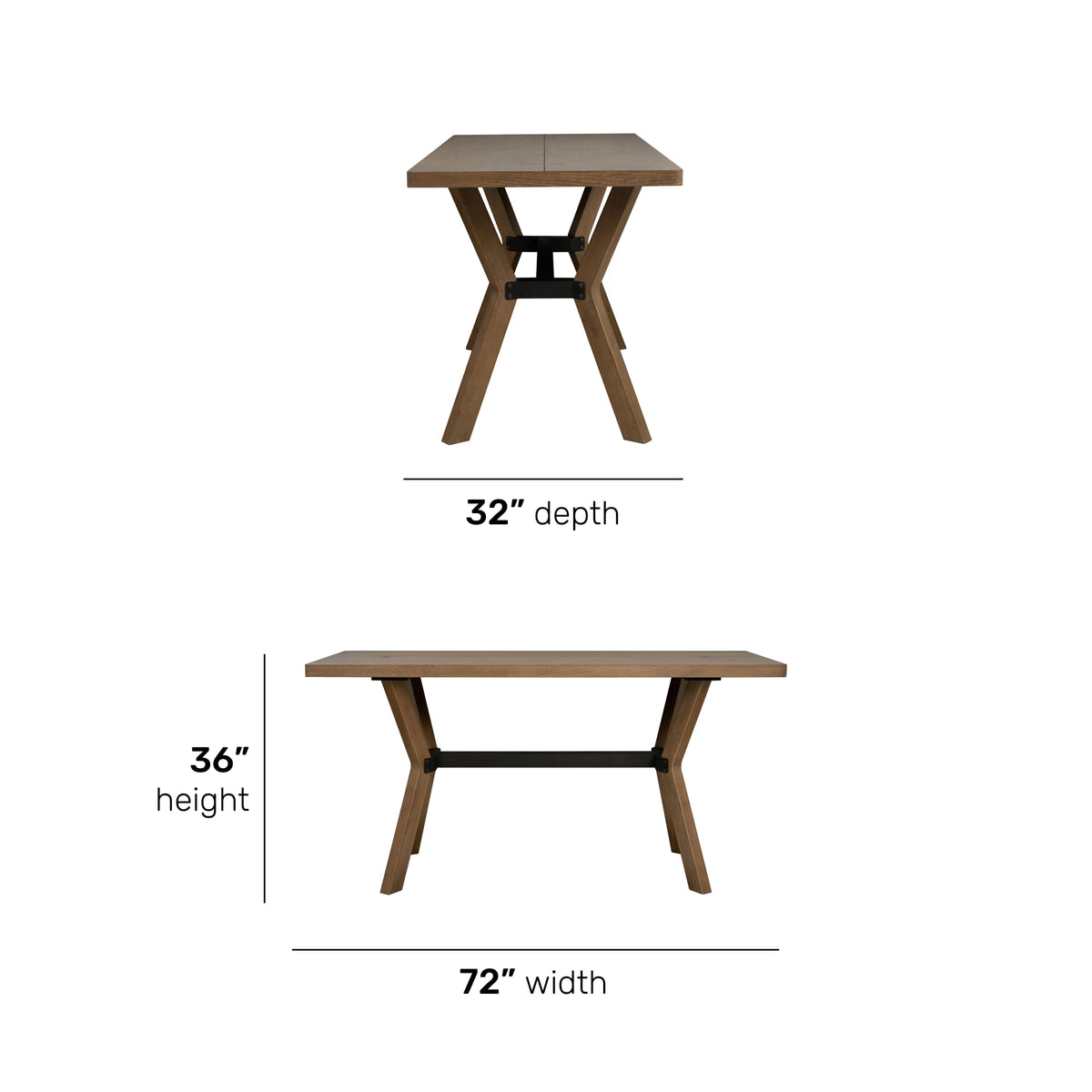 Flexsteel Millwork Friendship Table