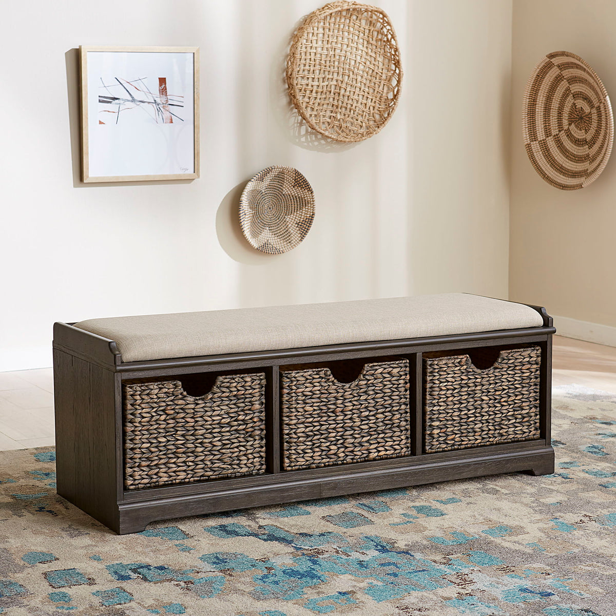 Mill Creek - Wall Bench - Peppercorn