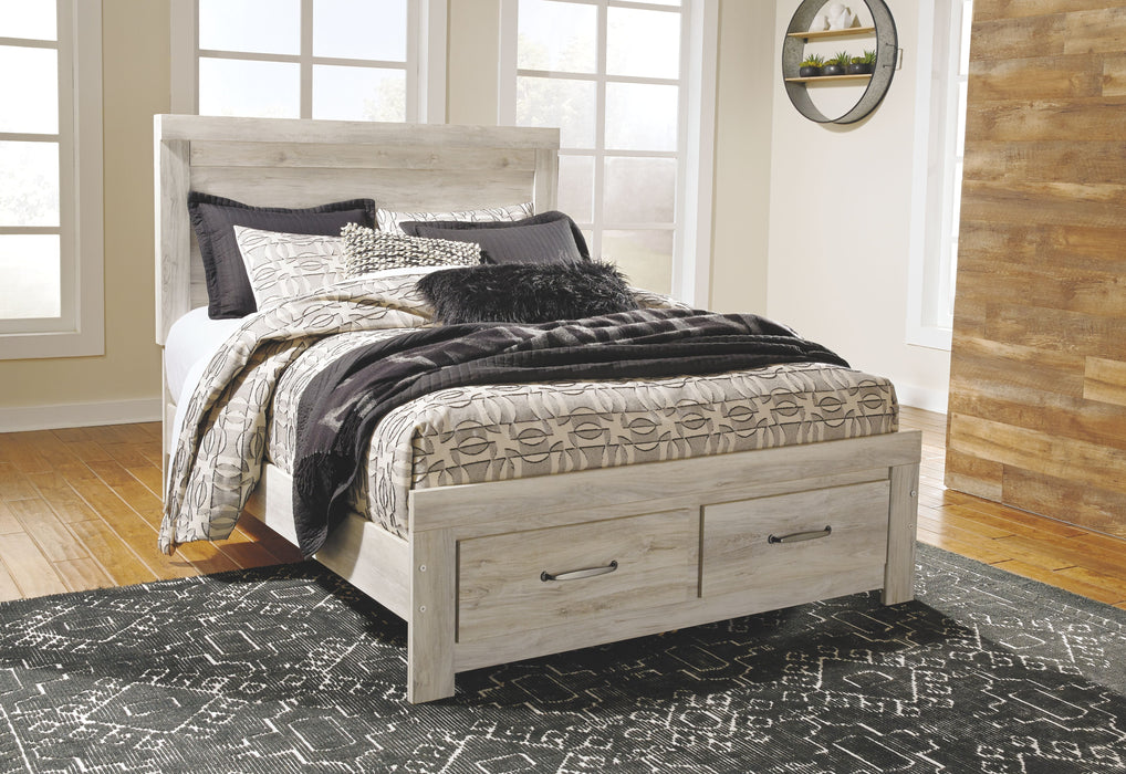 Bellaby - Dresser, Mirror, Platform Bed With Storage Drawers Set